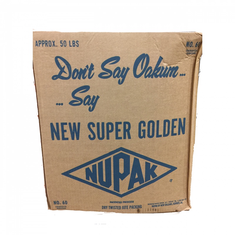 Nupak Number 60 Continuous coil of dry treated jute Approx 100 feet in length